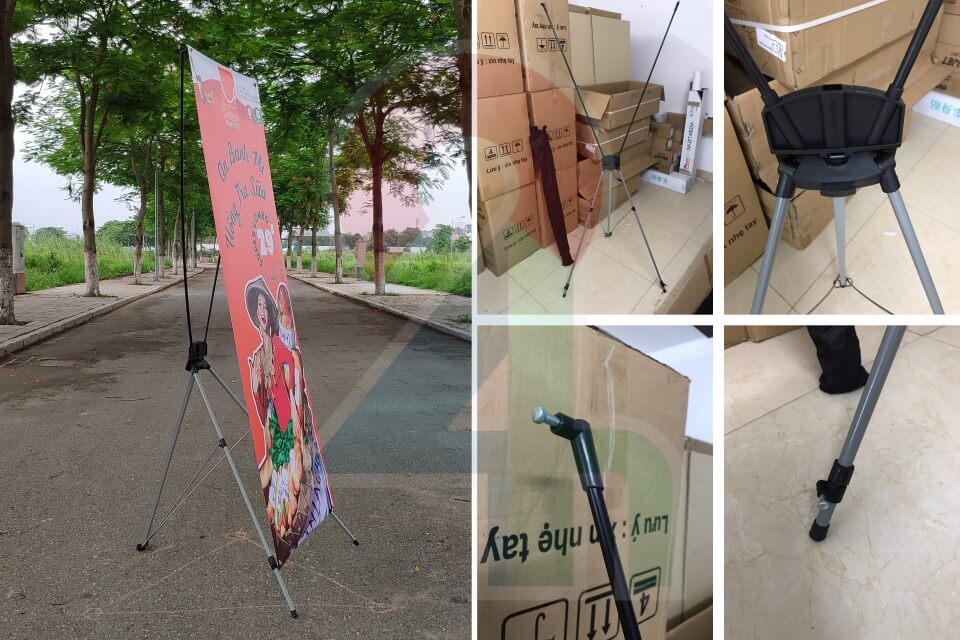 Giao hàng standee